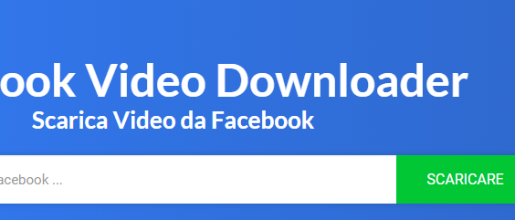 Scaricare video da Facebook i migliori programmi