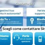Numero verde Sky - contatta assistenza clienti