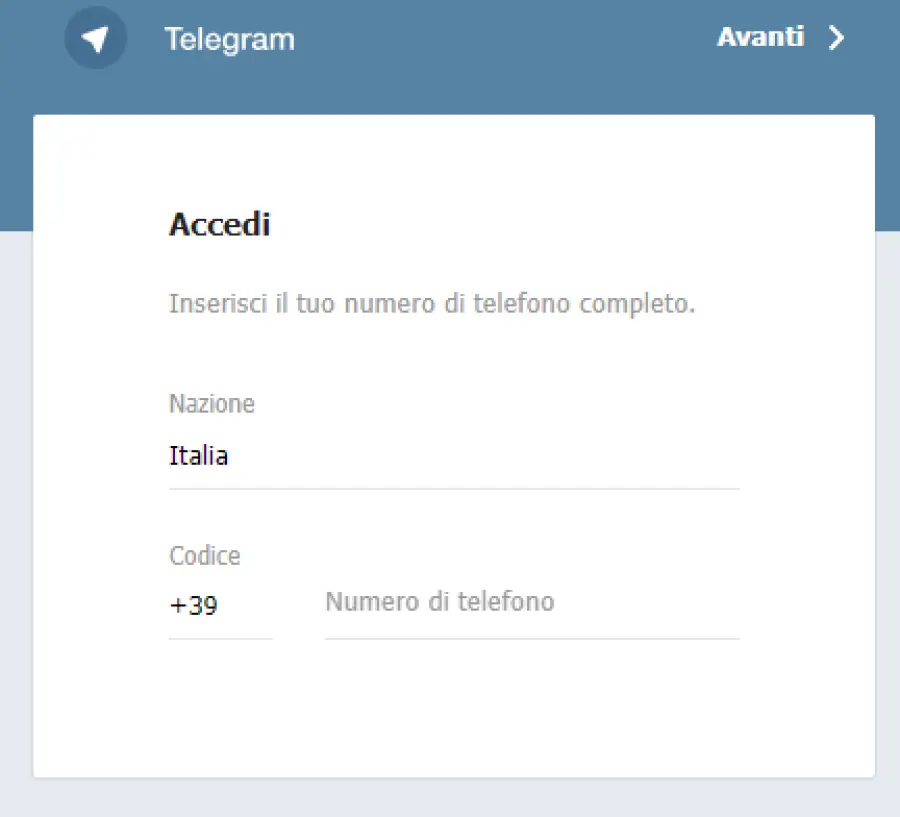 Telegram Web su pc: download, installazione e uso
