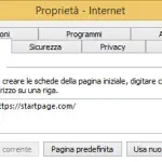 Come settare la home di Internet Explorer 11, 10, 8.1