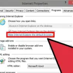 Impostare Internet Explorer come browser predefinito