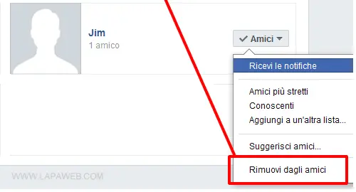 Come cancellare un amico da Facebook?
