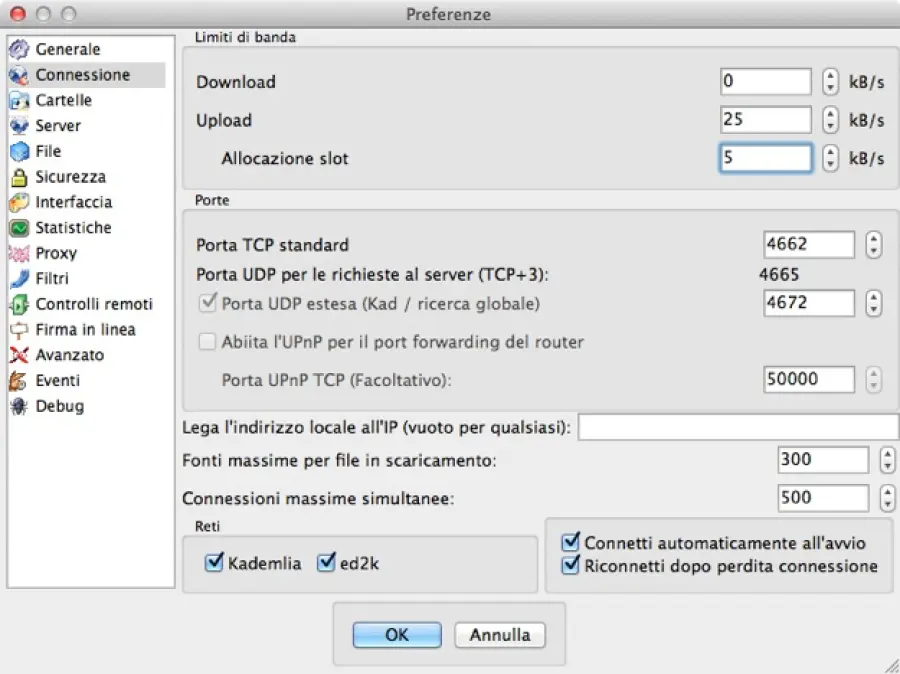 Emule per Mac gratis download e installazione
