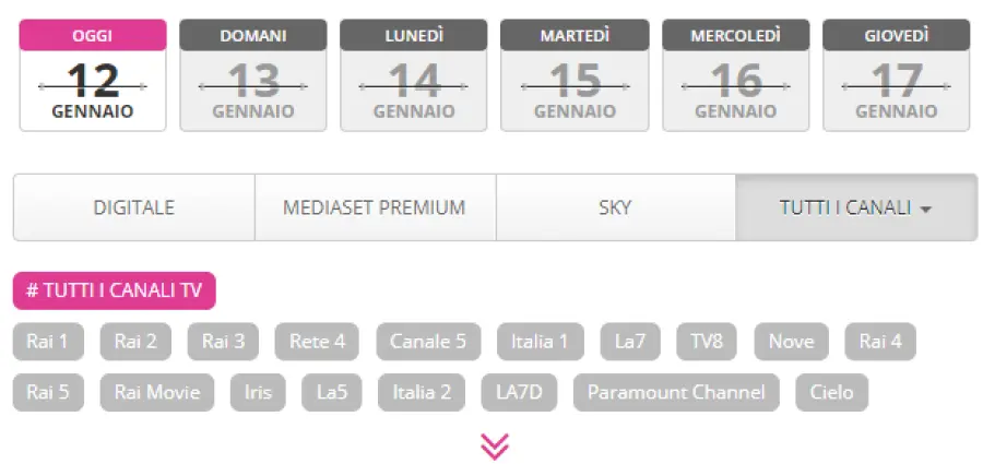 Stasera in tv: quali programmi vanno in onda?