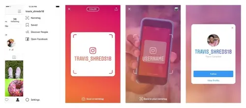 Su Instagram arriva il Nametag: tutto ciò che c'è da sapere