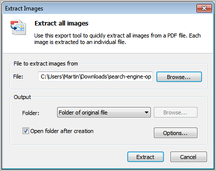 Come estrarre immagini da pdf con Nitro Pdf free