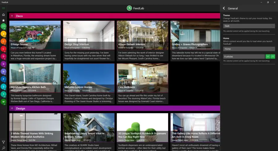 Lettori di feed RSS per Windows 8 gratuiti