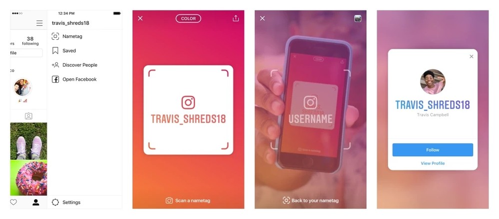 Su Instagram arriva il Nametag: tutto ciò che c'è da sapere