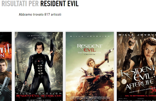 Resident Evil su Chili